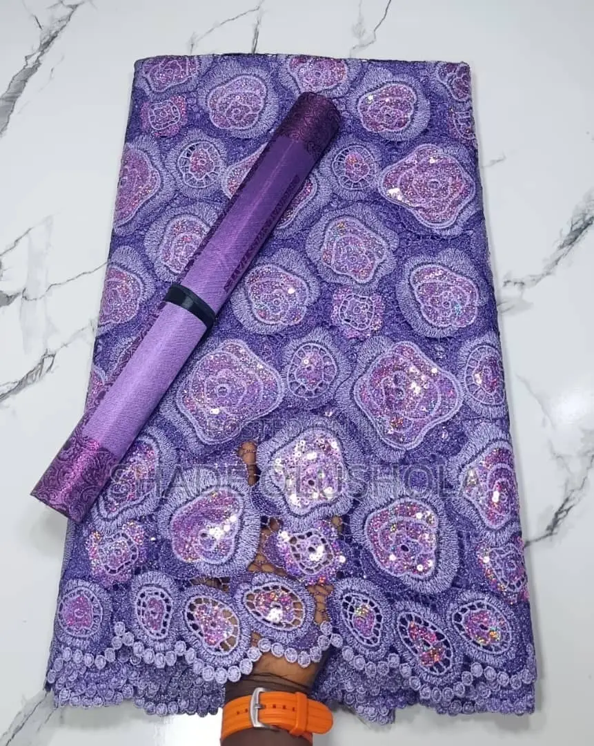 Latest Guipure Lace With Sequence
