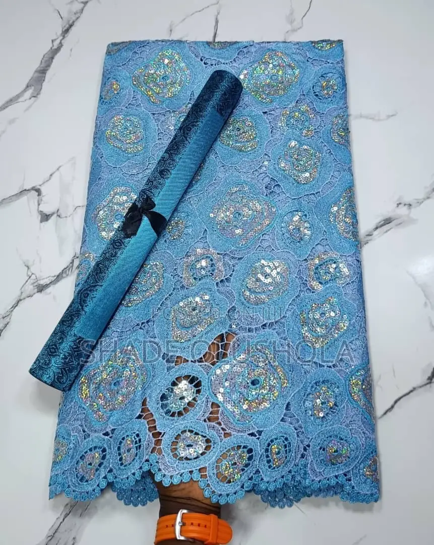 Latest Guipure Lace With Sequence