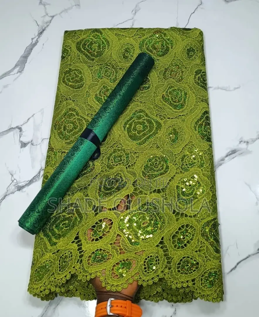 Latest Guipure Lace With Sequence