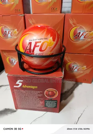 Automatic Ball Fire Extinguisher