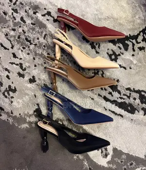 Elegant Pointed-Toe Slingback Heels