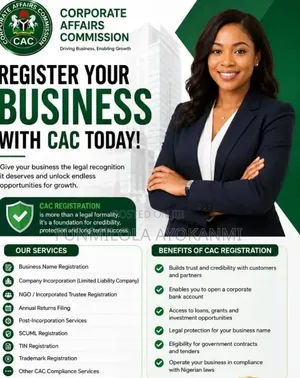 Register Your Unregistered Business Name, Company (LTD), NGO, Etc