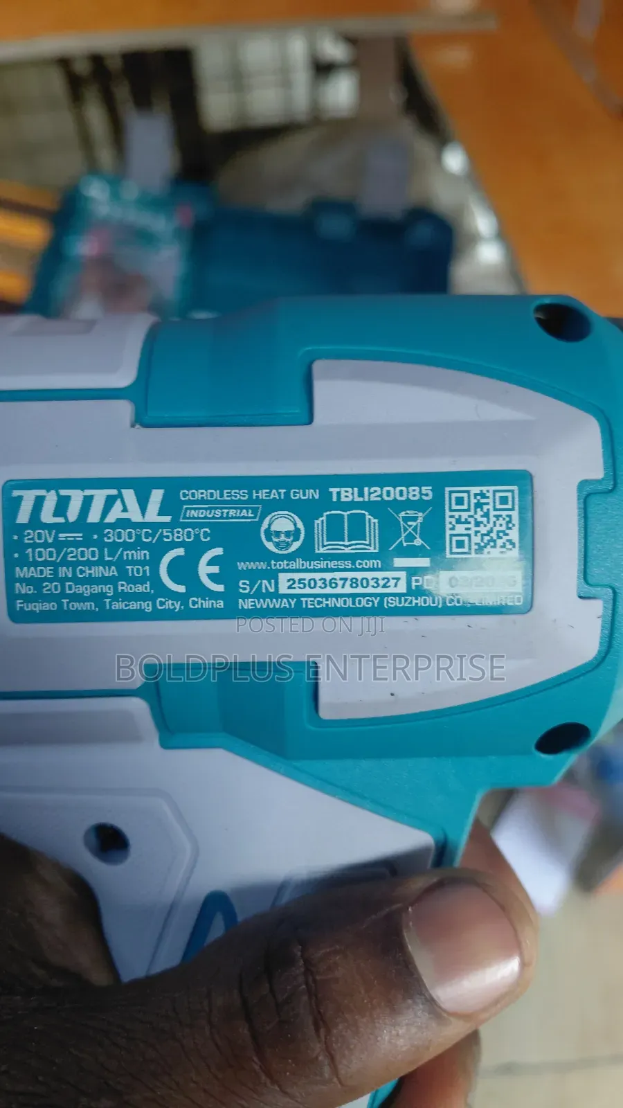20 Volt Total Heat Gun Machine