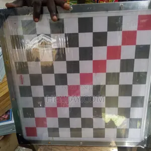 Original Fancy Draught/Checkers Board. (Quality, Big Fancy)