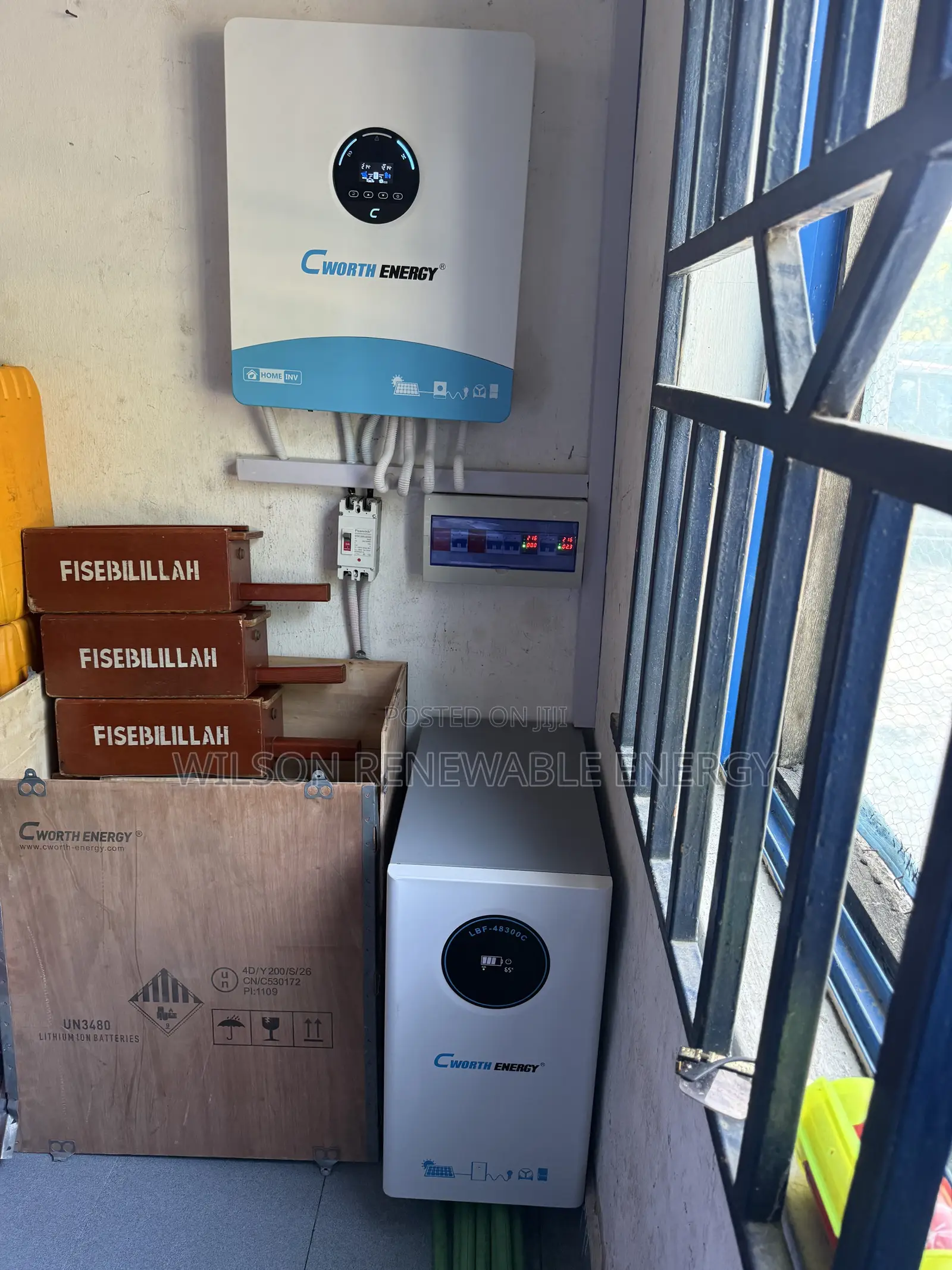 15kwh Cworth Lithium Battery