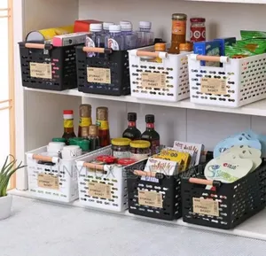 Plastic Storage Basket – Multipurpose Home Organizer
