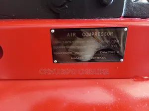 Piston Air Compressor 4cylinder 7.5kw 10hp 12.5bar 300L