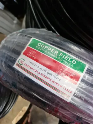 Copper Field Wire and Cable 4mm 2core 100 Yards for Submersible Pump