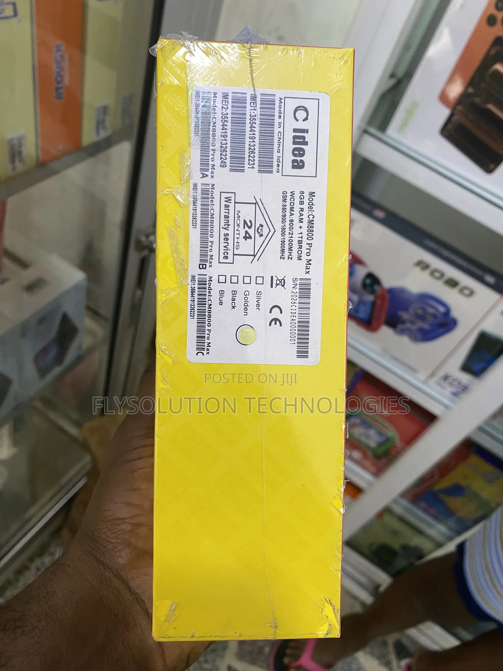 New C idea CM8800 Plus 1 TB Yellow