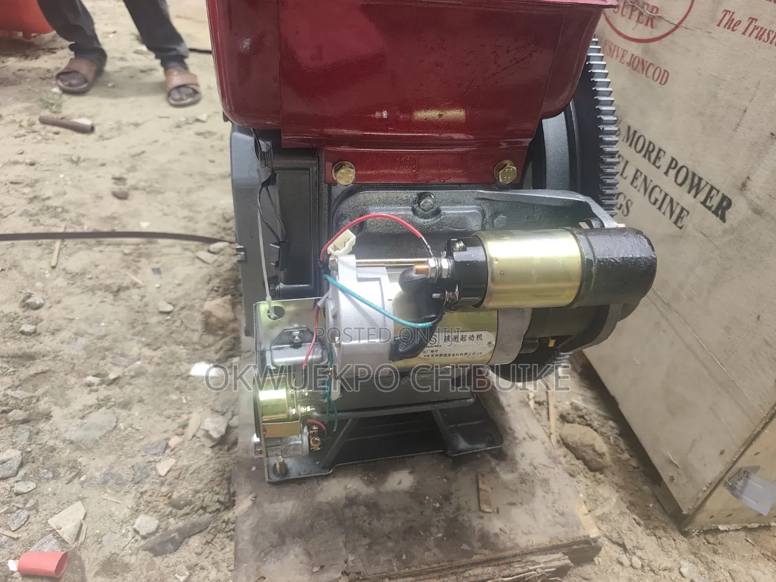 Diesel Engine With Key Starter