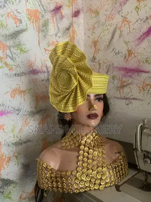 Sparkling White Turban