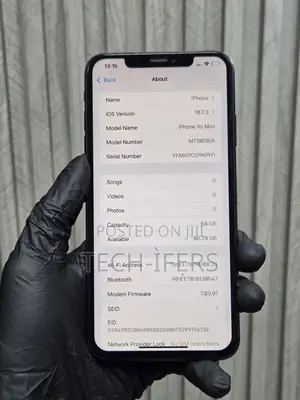 Apple iPhone XS Max 64 GB Black