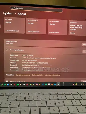 Laptop Dell XPS 15 9500 16GB Intel Core i7 SSD 1T