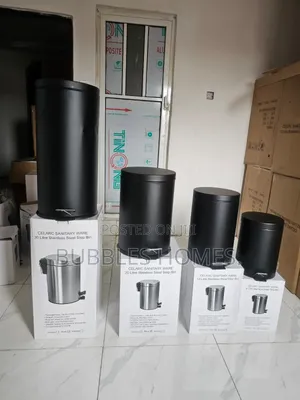 Waste Bins Black