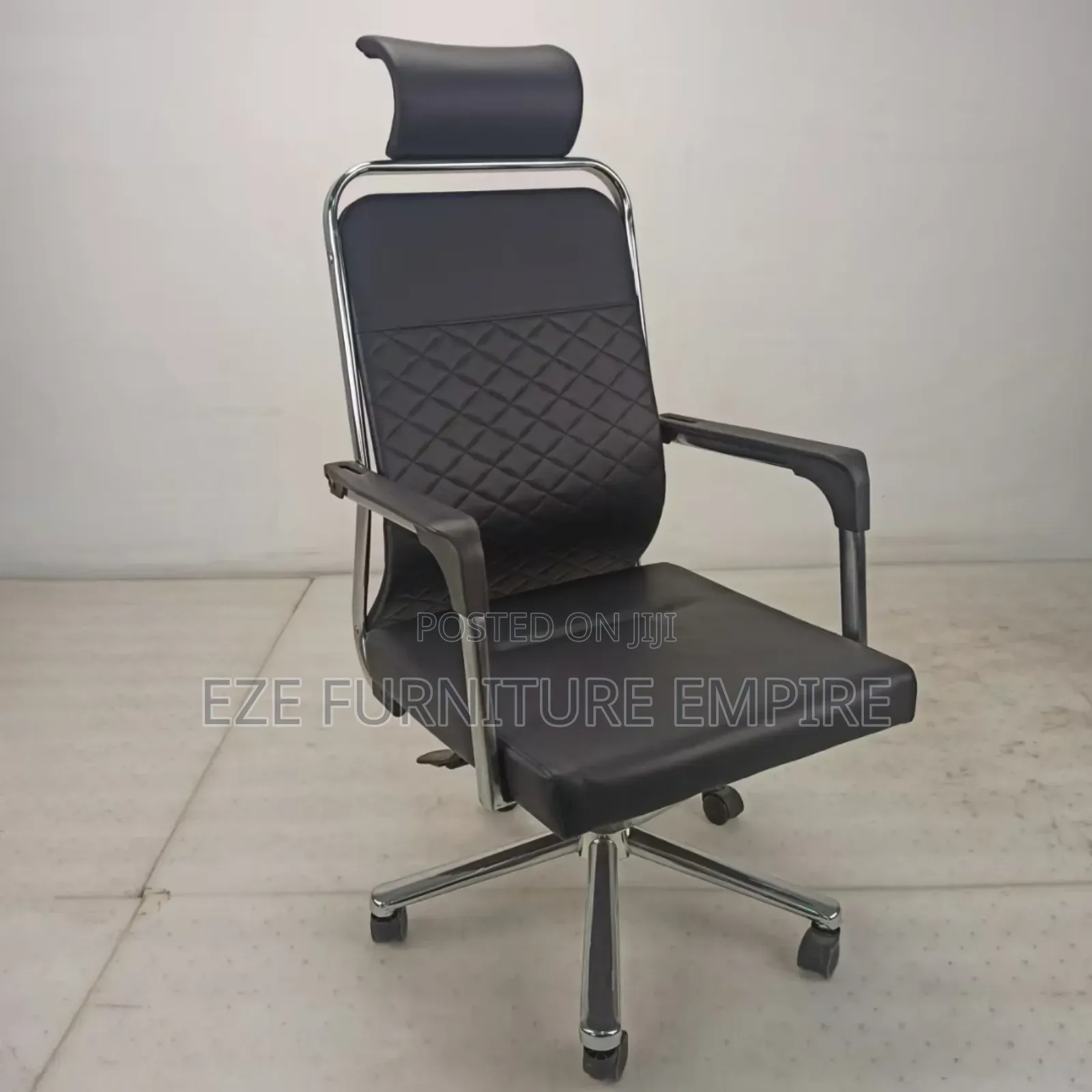 Highback Full Leather Office Chair