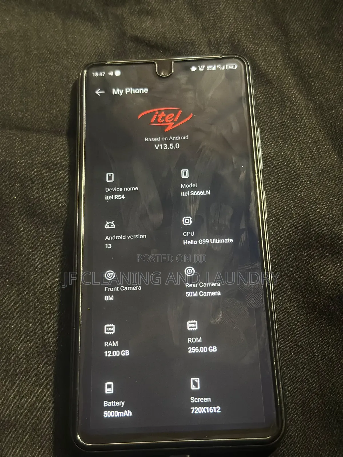 Itel RS4 256 GB Black