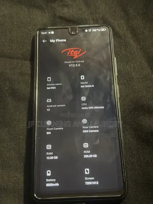 Itel RS4 256 GB Black