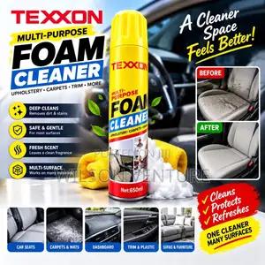 TEXXON Multi-Purpose Foam Cleaner – 650ml