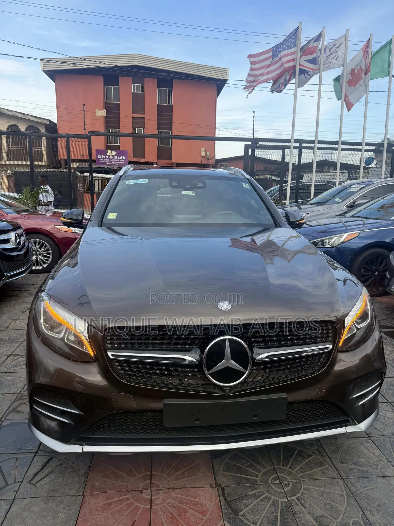 Mercedes-Benz GLC-Class 2018 Brown
