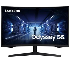Samsung Odyssey G5 32-Inch Curved WQHD LED 144Hz Gaming Hdmi Monitor