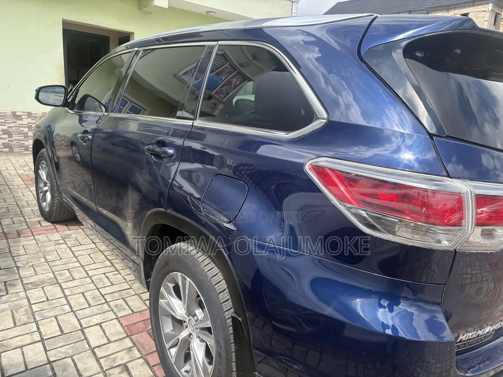 Toyota Highlander 2016 Blue