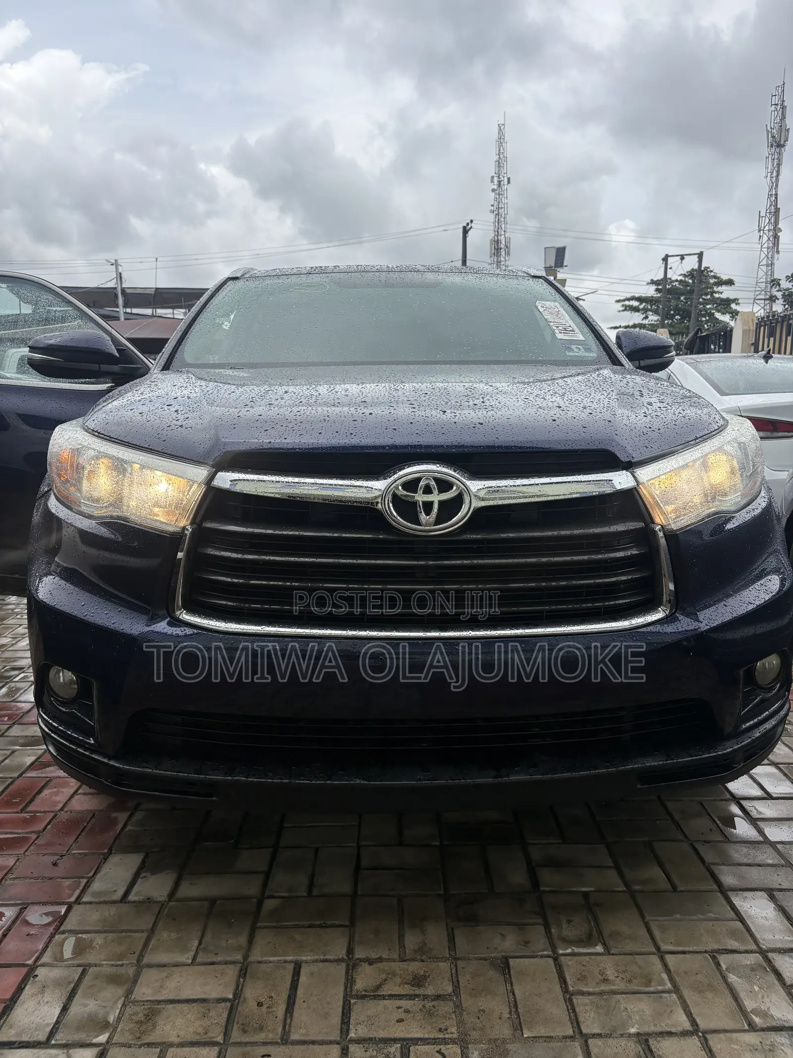 Toyota Highlander 2016 Blue