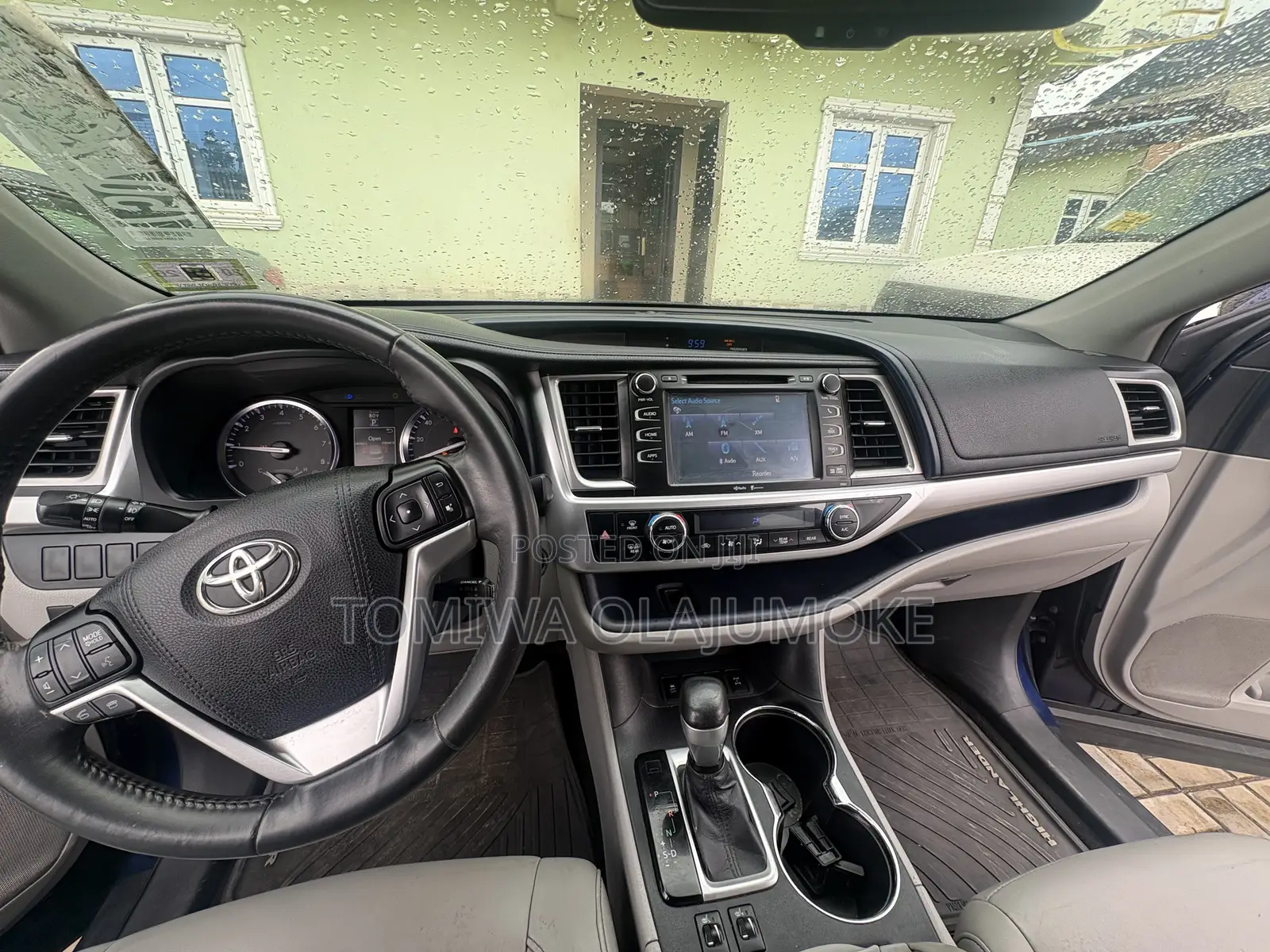 Toyota Highlander 2016 Blue