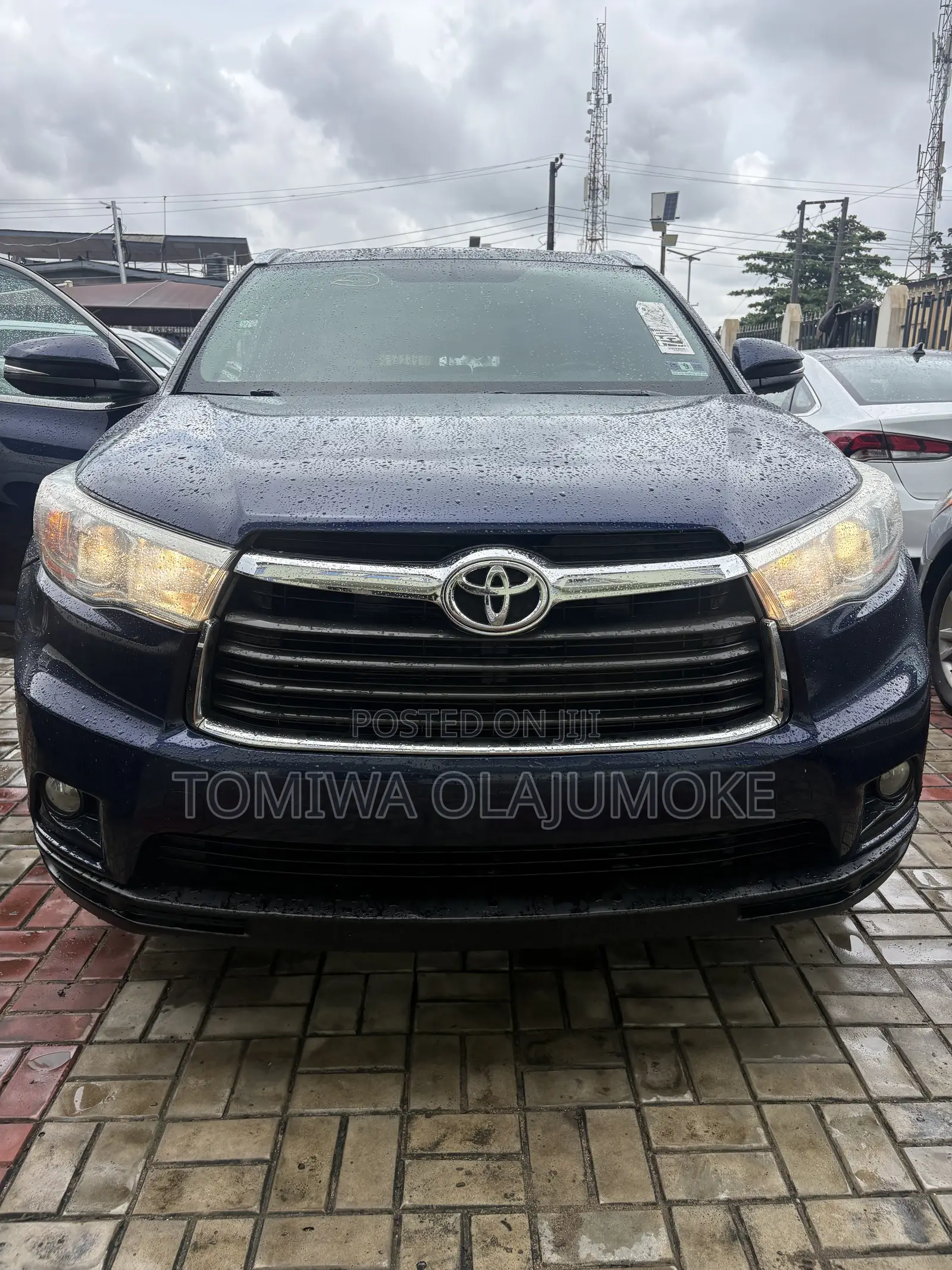 Toyota Highlander 2016 Blue