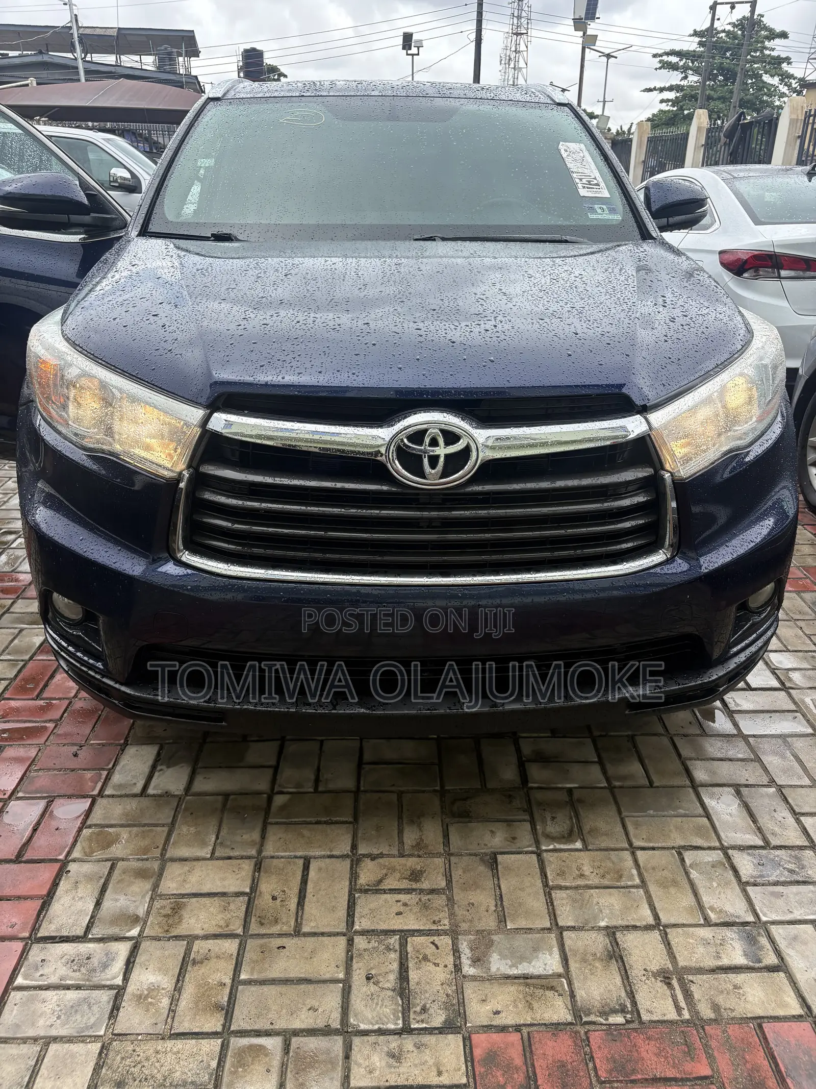 Toyota Highlander 2016 Blue