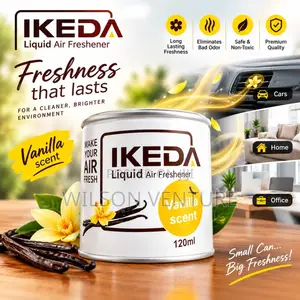 IKEDA Liquid Air Freshener – Vanilla Scent