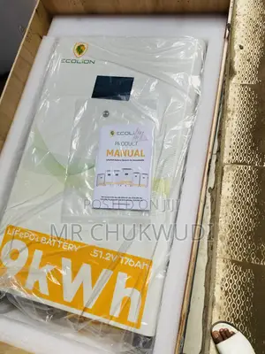 9kwh 51.2v Ecolion Solar Lithium Batteries Is Available