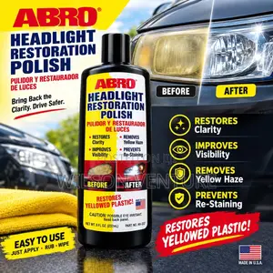 ABRO Headlight Restoration Polish