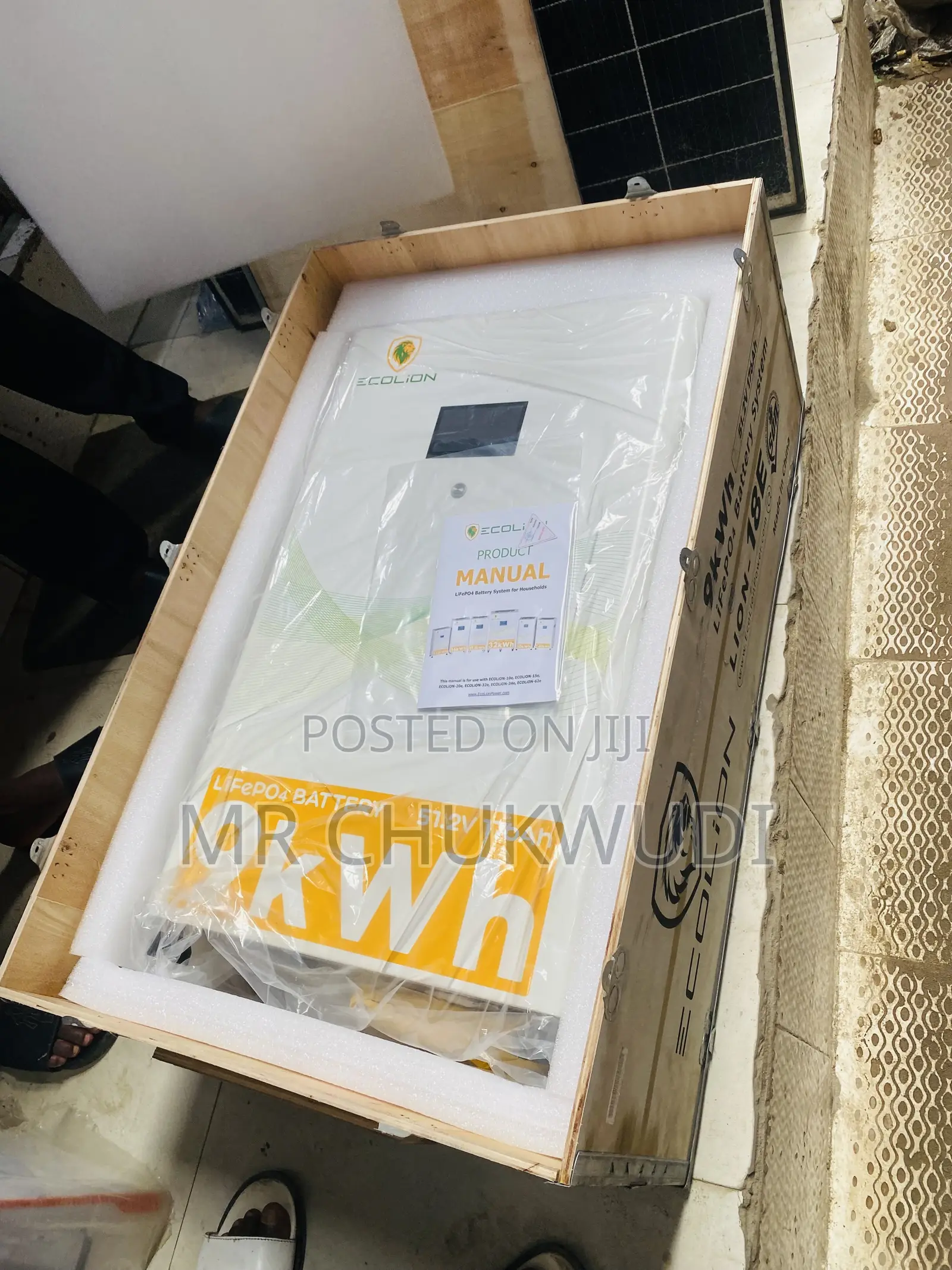9kwh 51.2v Ecolion Ele Solar Lithium Batteries Is Available