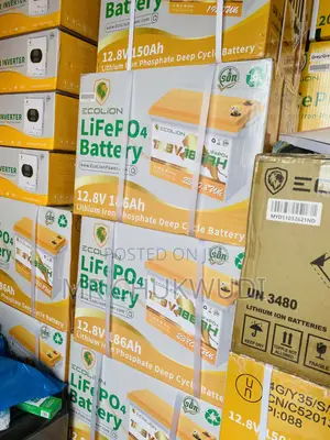 186ah 12.8v Ecolion Solar Lithium Batteries Is Available