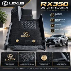 Lexus RX350 TPE Custom 3D Floor Mat