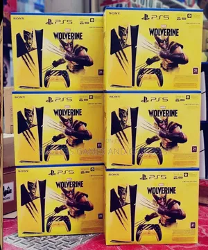 Ps5 Slim Wolverine Customized Console