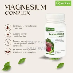 Magnesium Complex - 60 Tablets Muscle Nerve Relief, Better Sleep