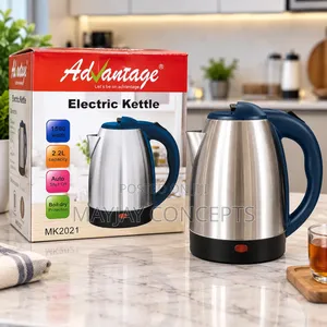ADVANTAGE 2.2L Electric Kettle With Auto Shut-Off