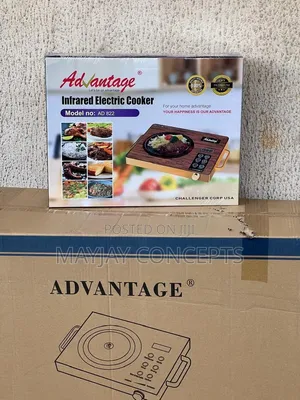 ADVANTAGE AD 822 Infrared Electric Cooker With Multi-Function Cooking