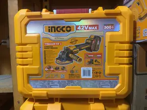 Ingco 42V Cordless Angle Grinder (115mm / 4-1/2")