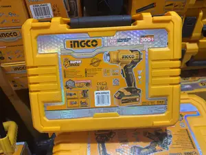 INGCO 20V Cordless Heat Gun Kit (Model HGLI20025).