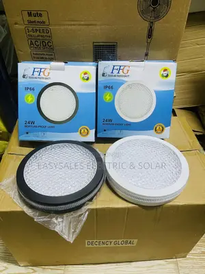 Led Outdoor Ceiling Light Blue and White