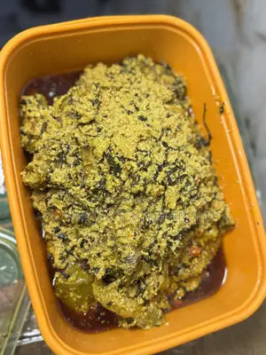 1.5 Lit. Egusi Soup With 6meats , Dry Fish , e.c.t