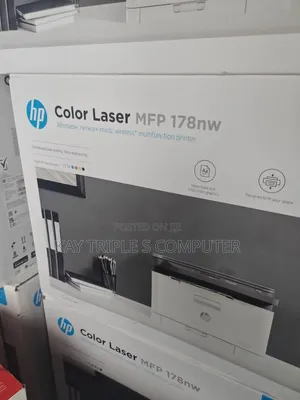 HP Color Laser MFP 178nw - Wireless Color Laser - Print Scan Copy