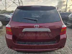 Toyota Highlander Limited 2009 Red