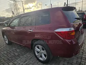 Toyota Highlander Limited 2009 Red
