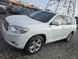 Toyota Highlander Limited 4x4 2009 White
