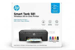 HP Smart Tank 581 All-in-One - Wireless Ink Tank