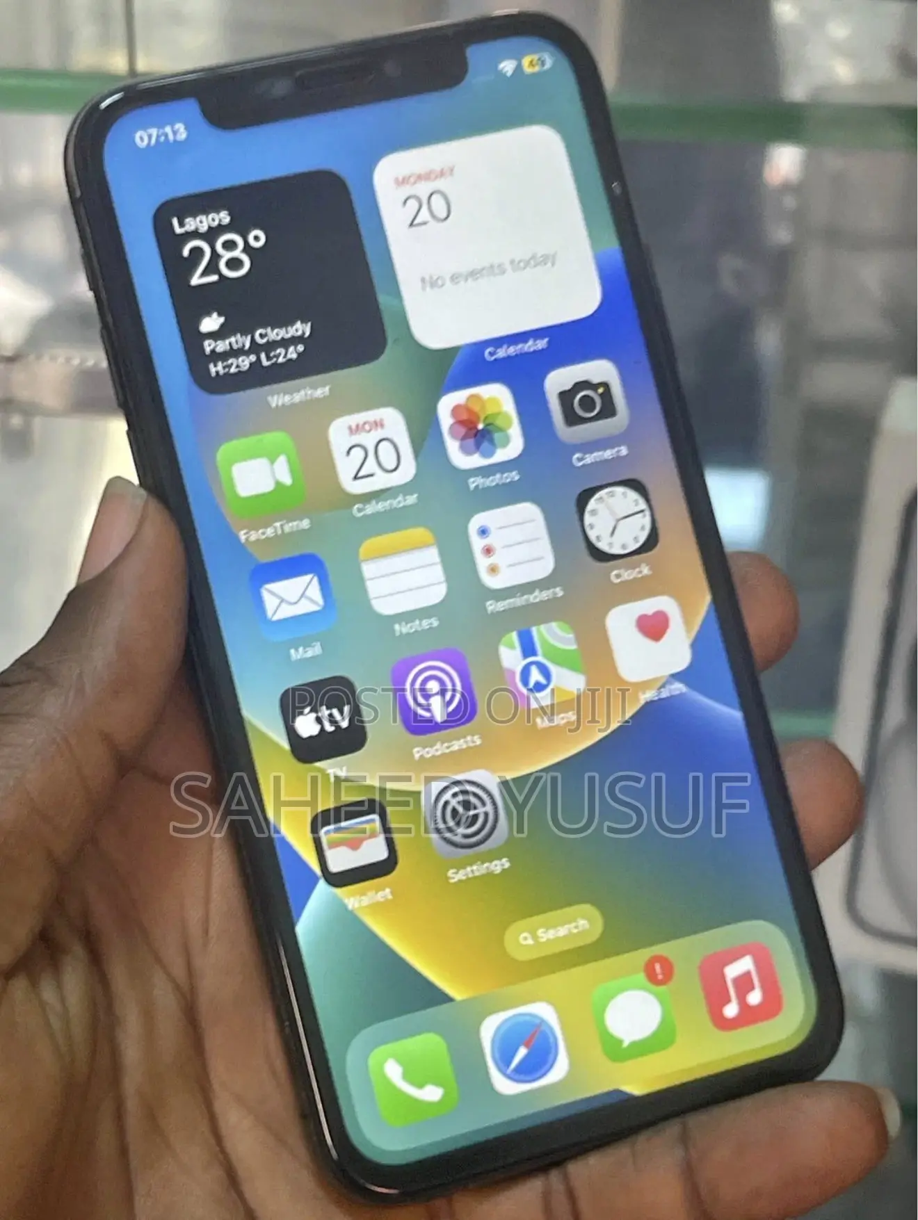 Apple iPhone X 64 GB Black