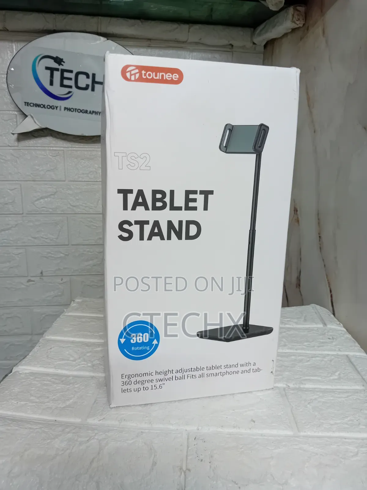 Tounee Height Adjustable Tablet/Portable Monitor Stand